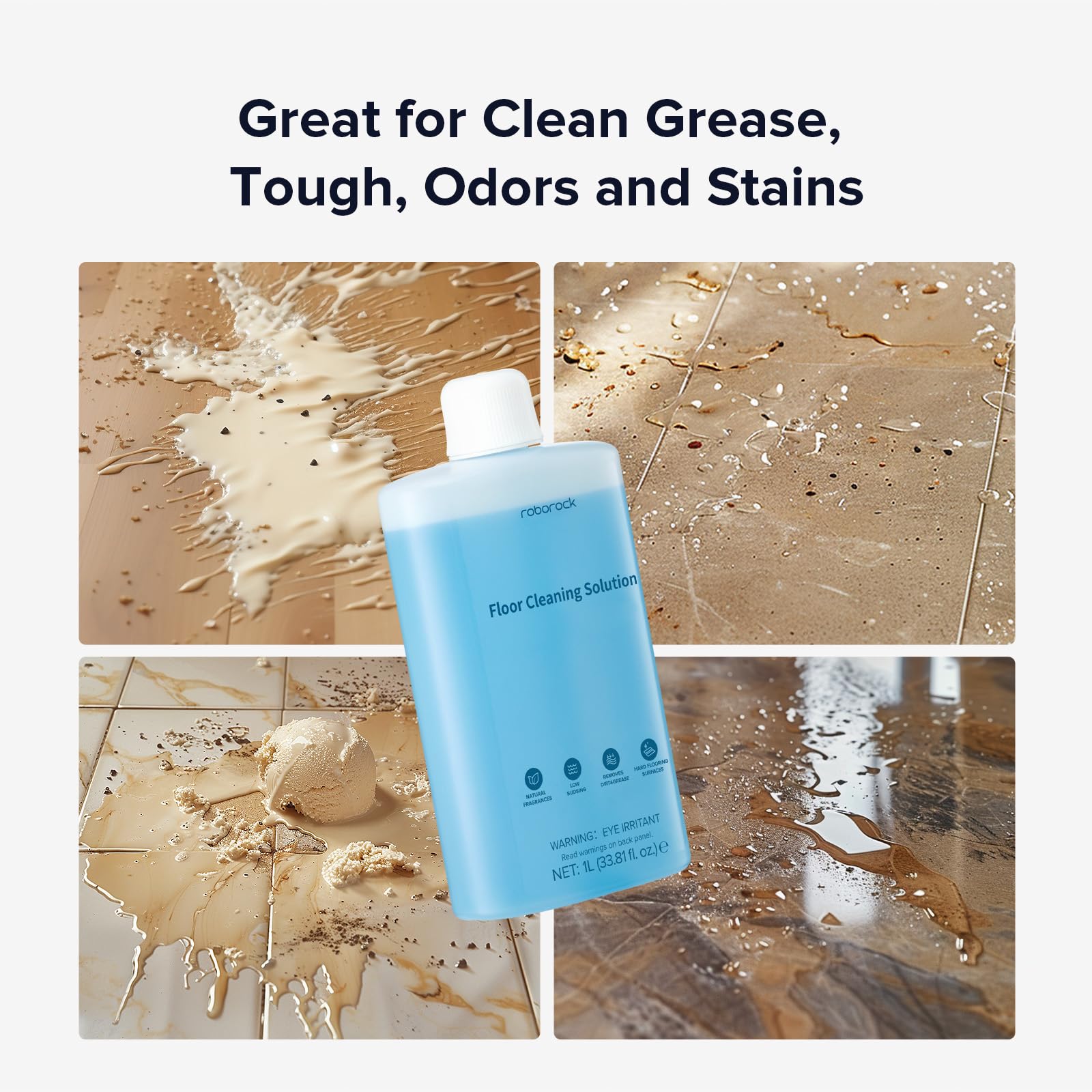 Roborock Floor Cleaning Solution for Hardwood Floors

