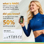 UNcena Liposomal NAD+ Supplement with Resveratrol

