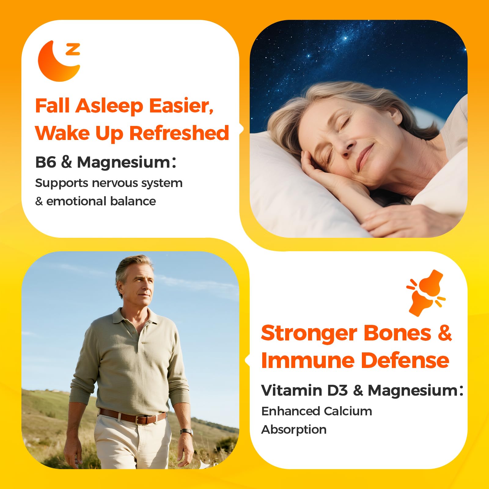 Magnesium Glycinate Softgels with Vitamin D3 & B6

