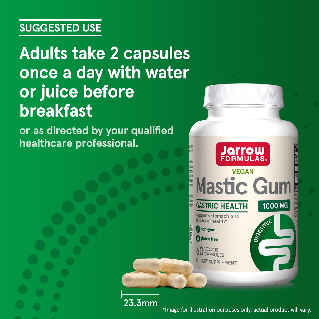 Jarrow Formulas Mastic Gum 1000 mg Veggie Capsules


