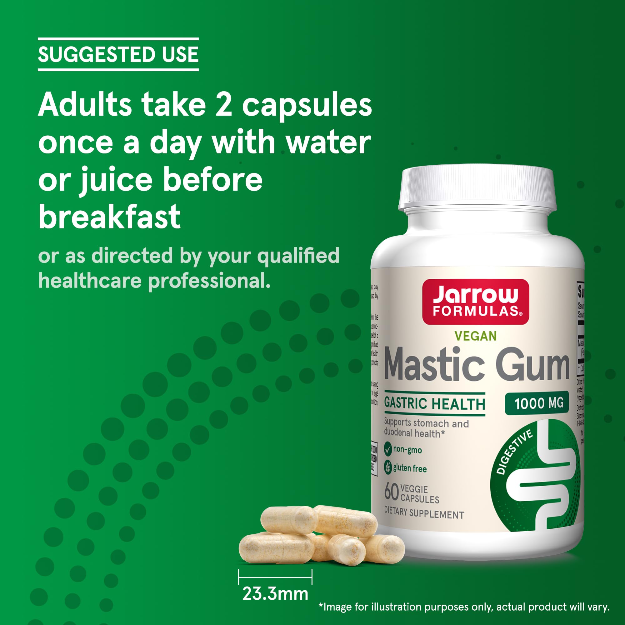 Jarrow Formulas Mastic Gum 1000 mg Veggie Capsules

