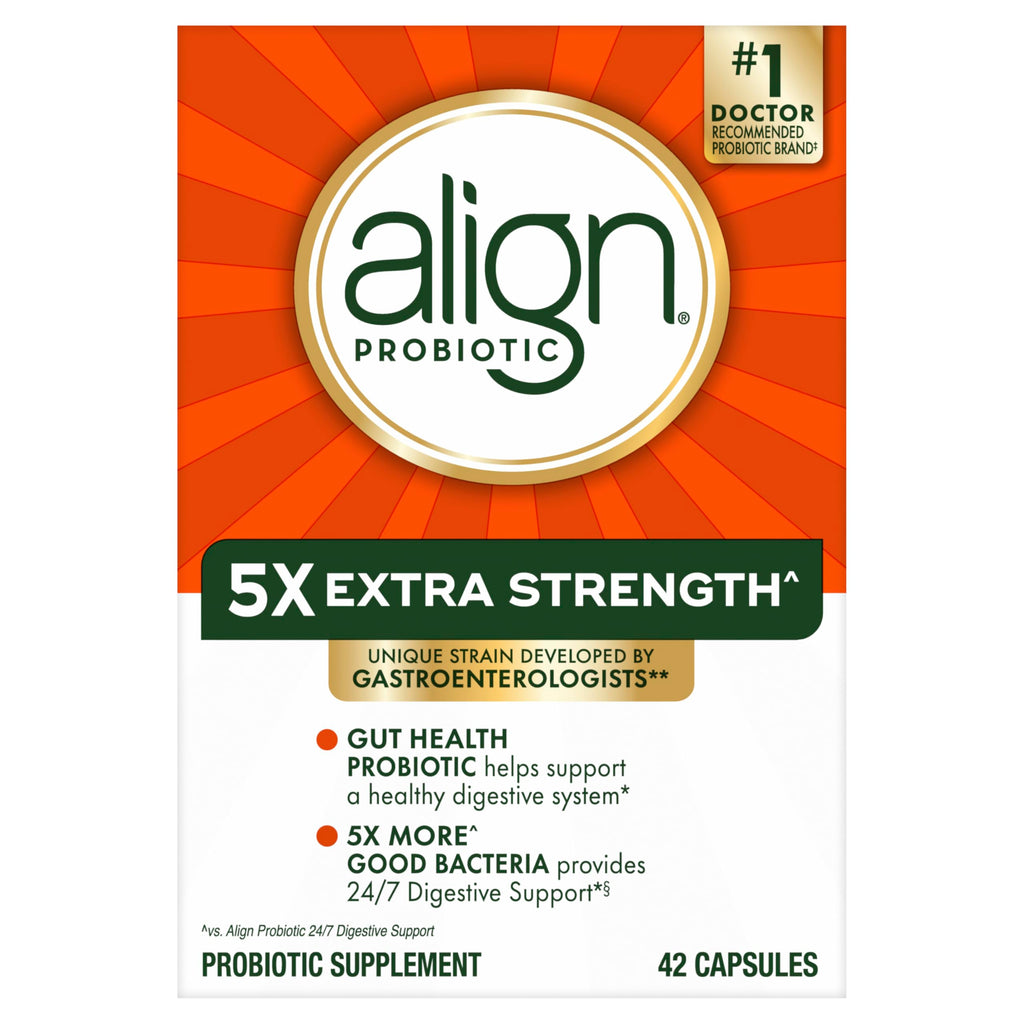 Align Probiotic Extra Strength Capsules for Digestive Health

