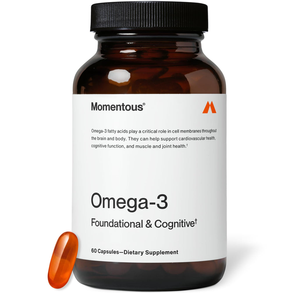 Momentous Omega-3 Fish Oil - Heart & Brain Support

