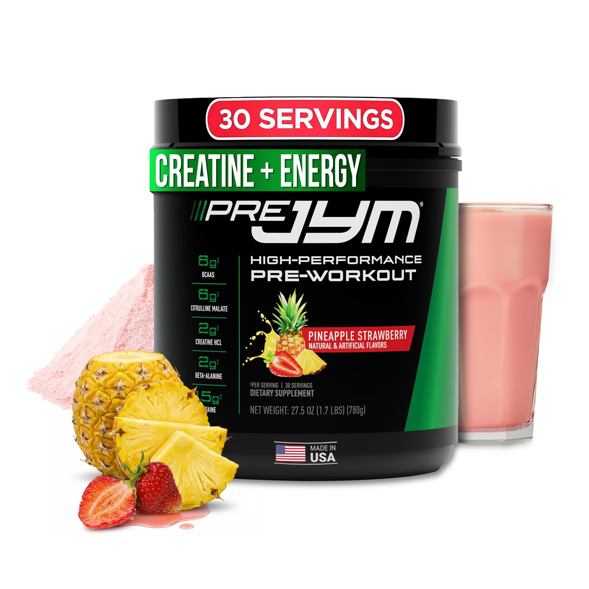 JYM Supplement Science Pre JYM Pre Workout Powder