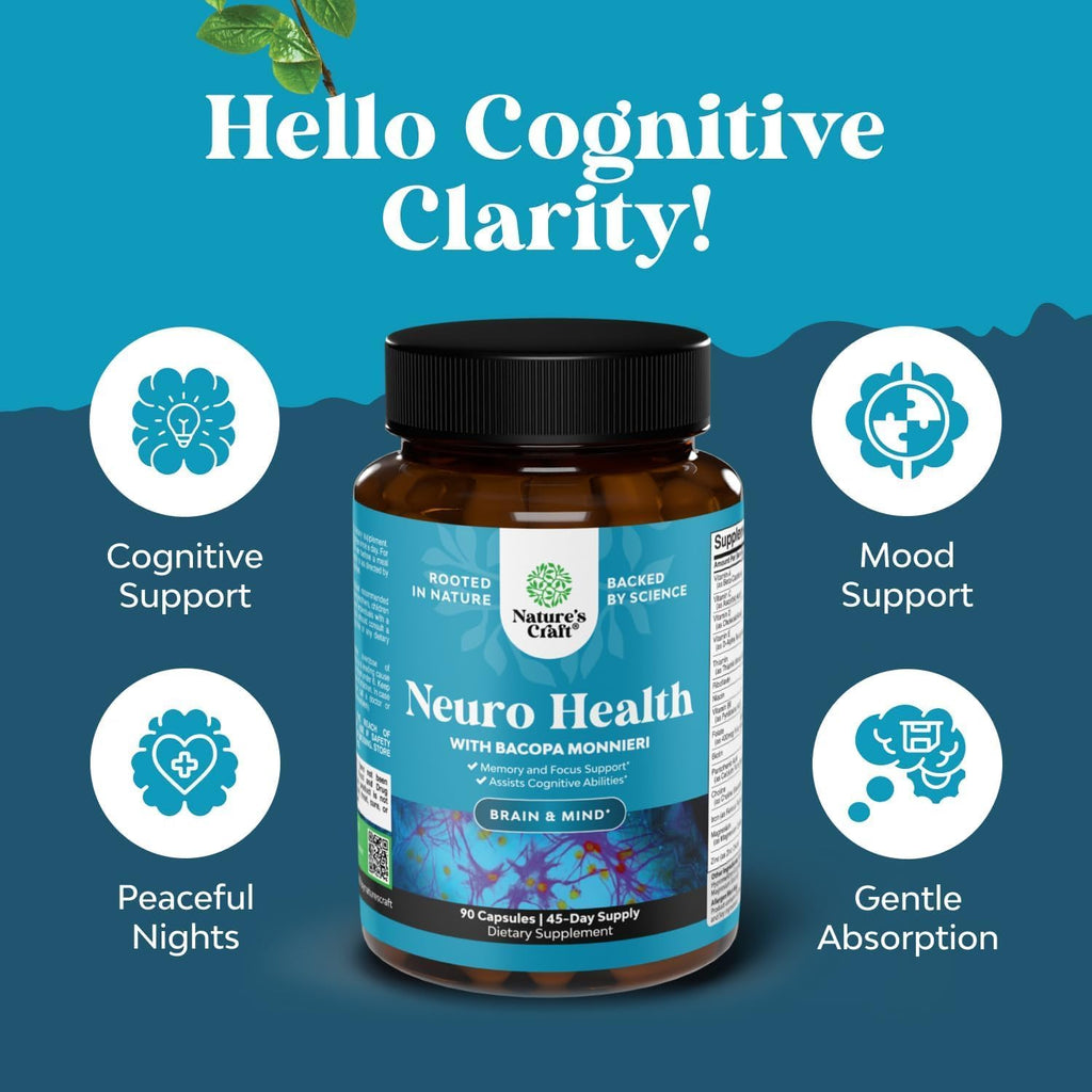 Nootropic Brain Supplement for Memory and Focus

