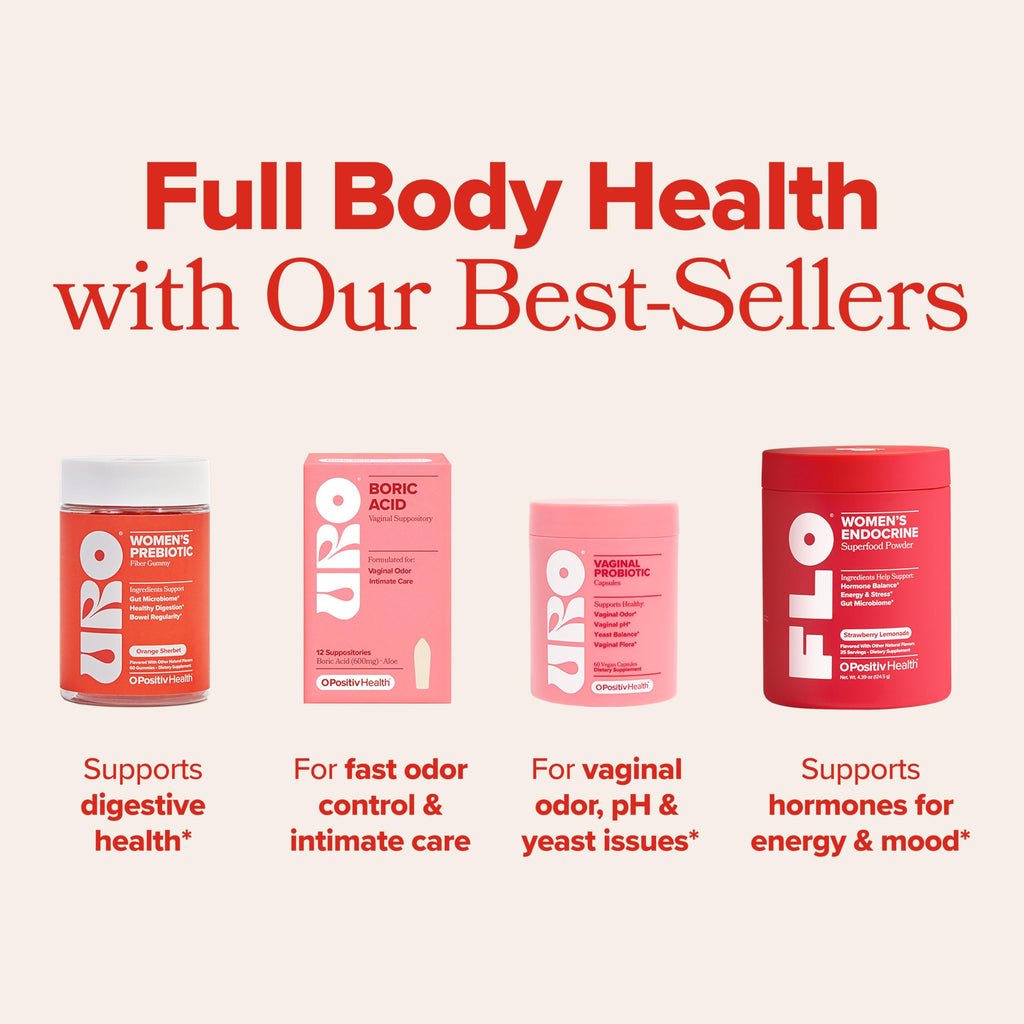 O Positiv URO Fiber Gummies – Prebiotic Fiber

