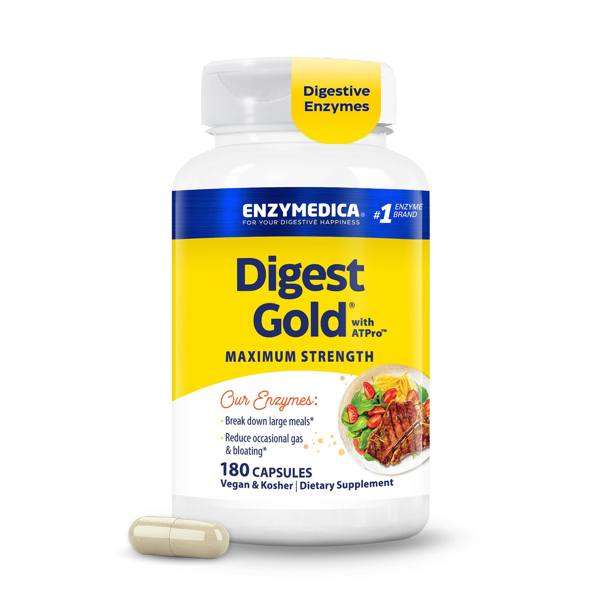 Enzymedica Digest Gold Digestive Enzyme Supplement