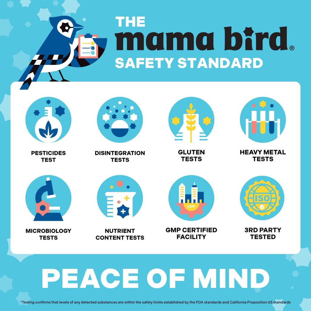 Mama Bird Prenatal Multi+ Multivitamin for Brain Health

