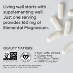 Sports Research Magnesium Glycinate - Chelated 160 mg


