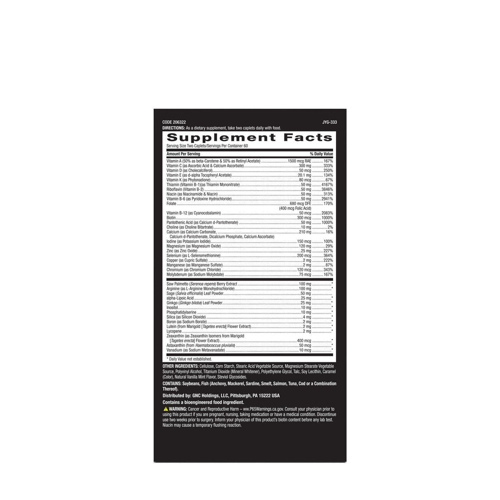 GNC Mega Men Multivitamin – Antioxidants & Heart Support


