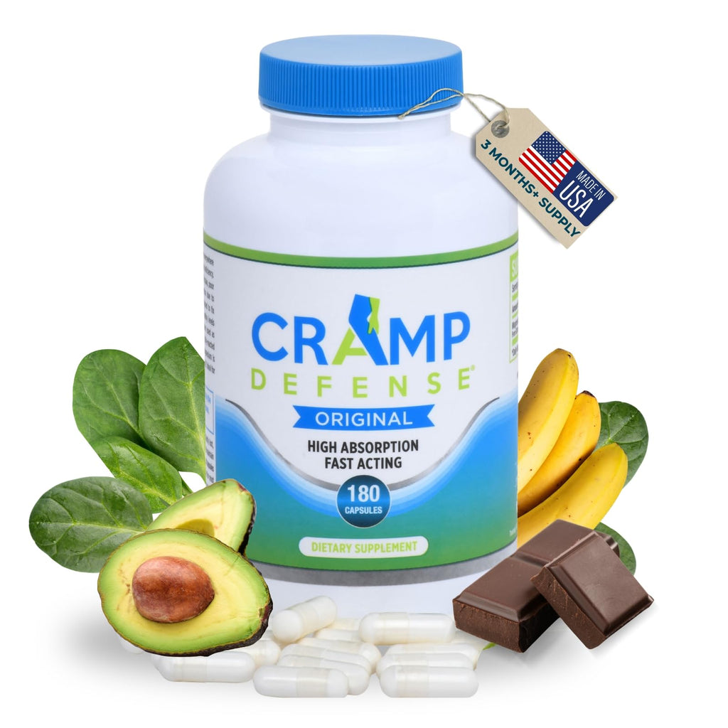 Cramp Defense Leg Cramps Magnesium Capsules for Absorption

