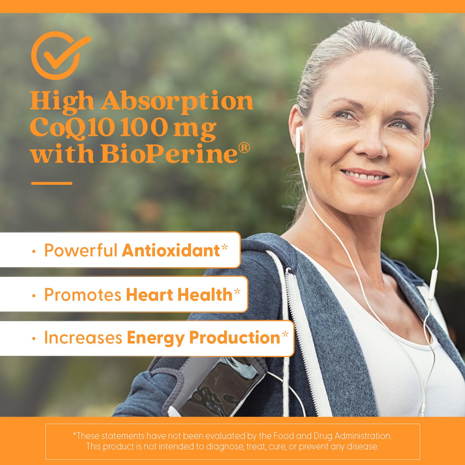 Doctor's Best CoQ10 with BioPerine Softgels | Heart Health

