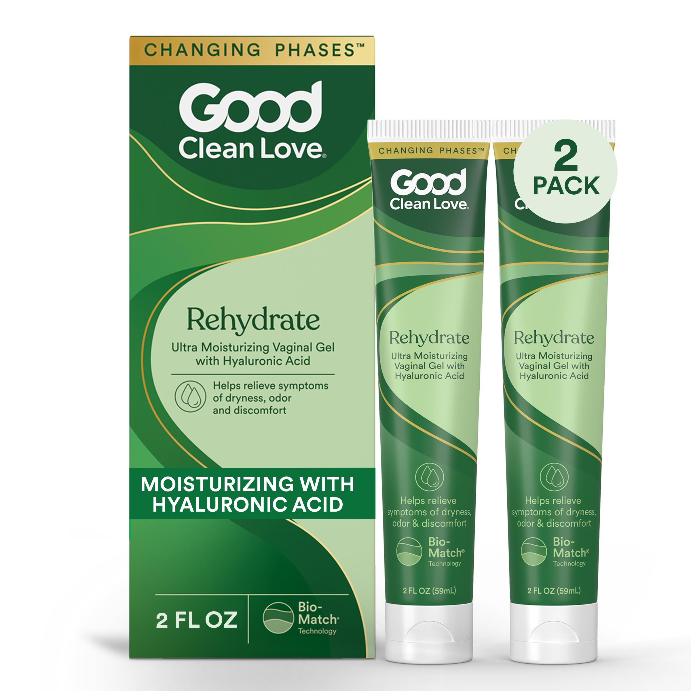 Good Clean Love Rehydrate Vaginal Gel - Hyaluronic Acid