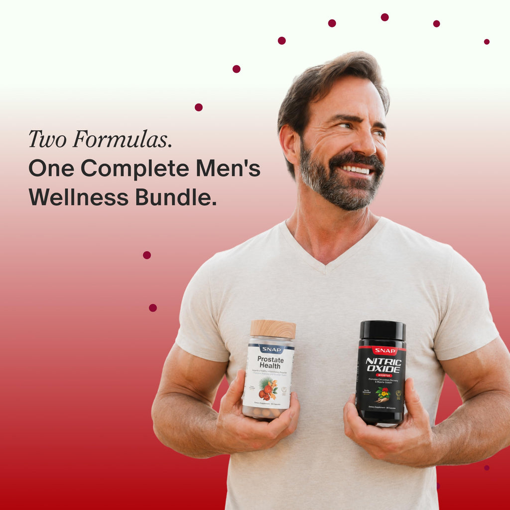 Snap Supplements Nitric Oxide Booster & Prostate Health

