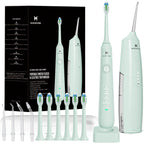 2-in-1 Water Flosser & Electric Toothbrush Kit for Teeth & Gum Health