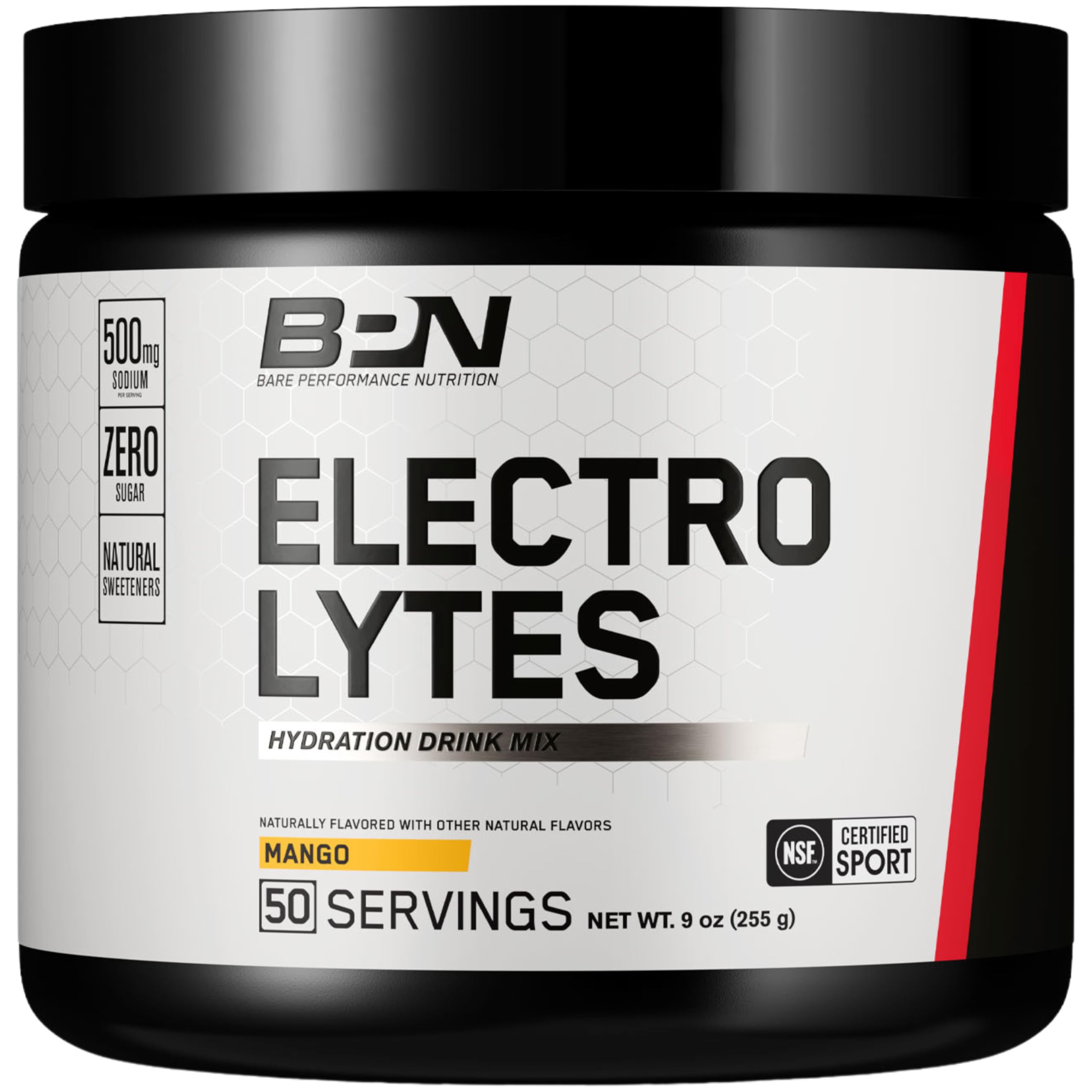BARE PERFORMANCE NUTRITION Electrolyte Hydration Drink Mix