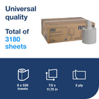 Tork Centerfeed Hand Towel for Hygienic Dispensing

