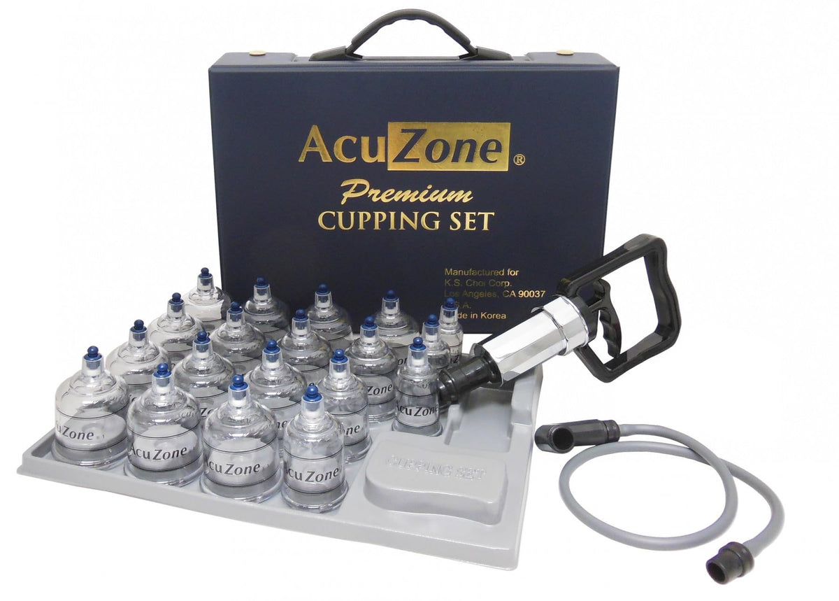 KS Premium Cupping Set with Cups and Hand Pump

