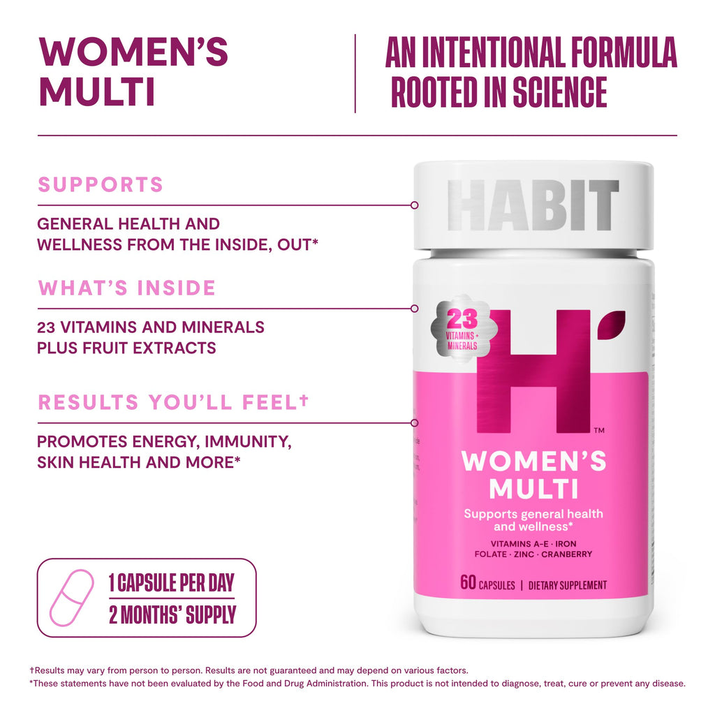 Habit Women's Multivitamin - General Health and Wellness

