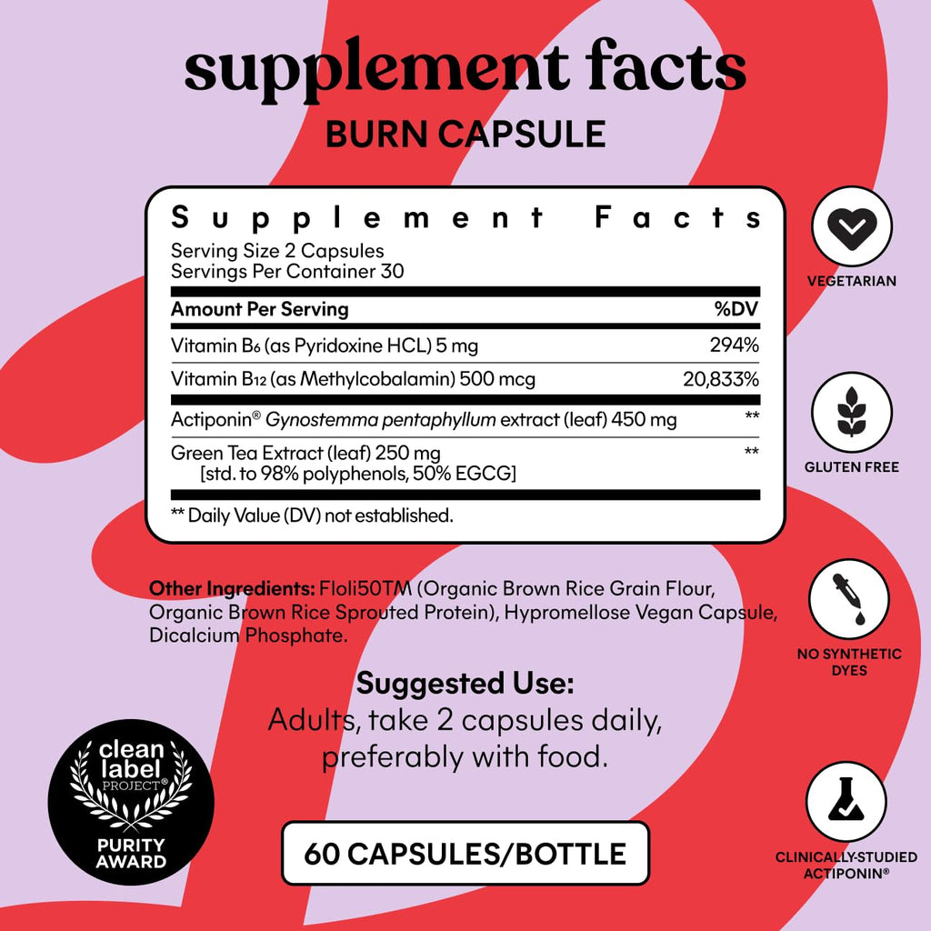 Lemme Burn Metabolism Support | Actiponin Gynostemma


