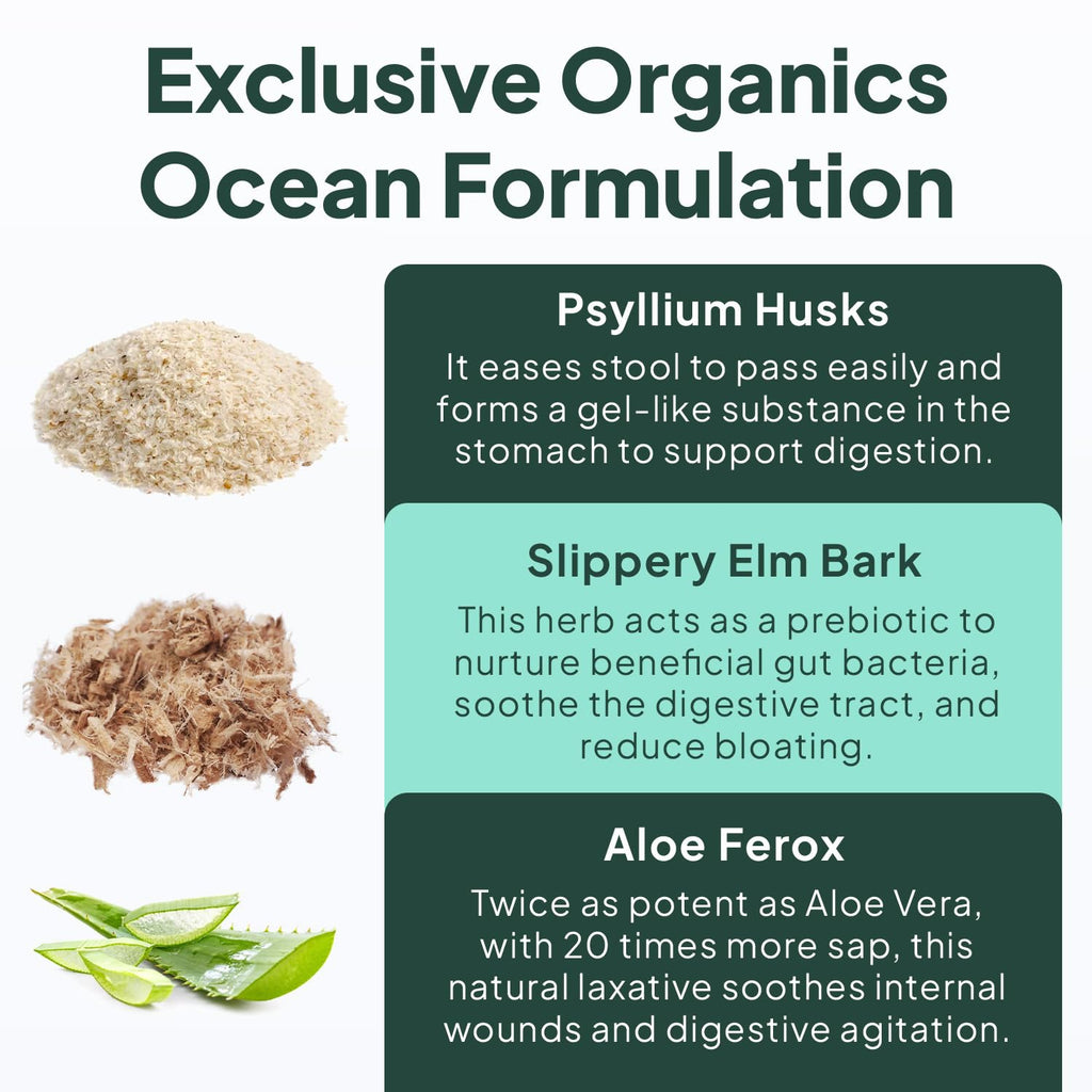 Organics Ocean Better Fiber – Daily Fiber Supplement

