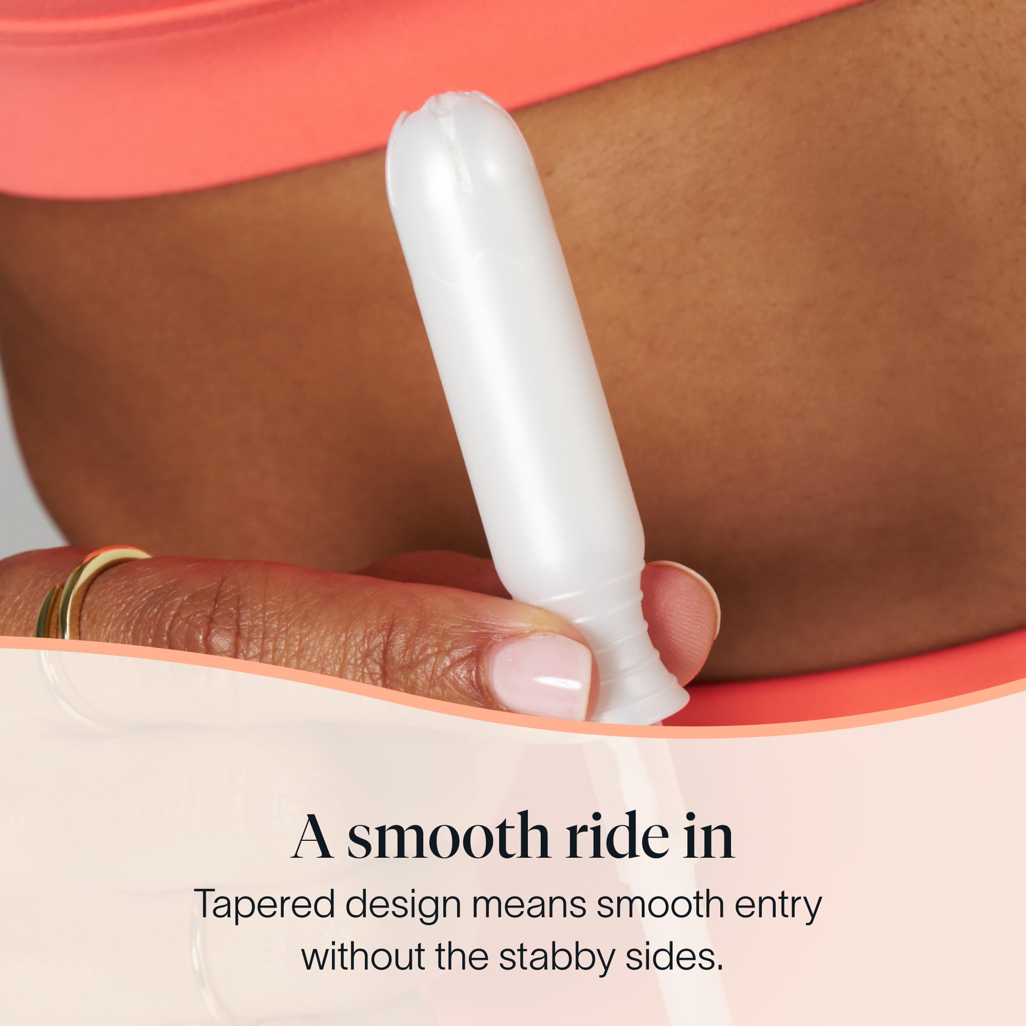 Cora Organic Cotton Feminine Care with Easy-Grip Applicator

