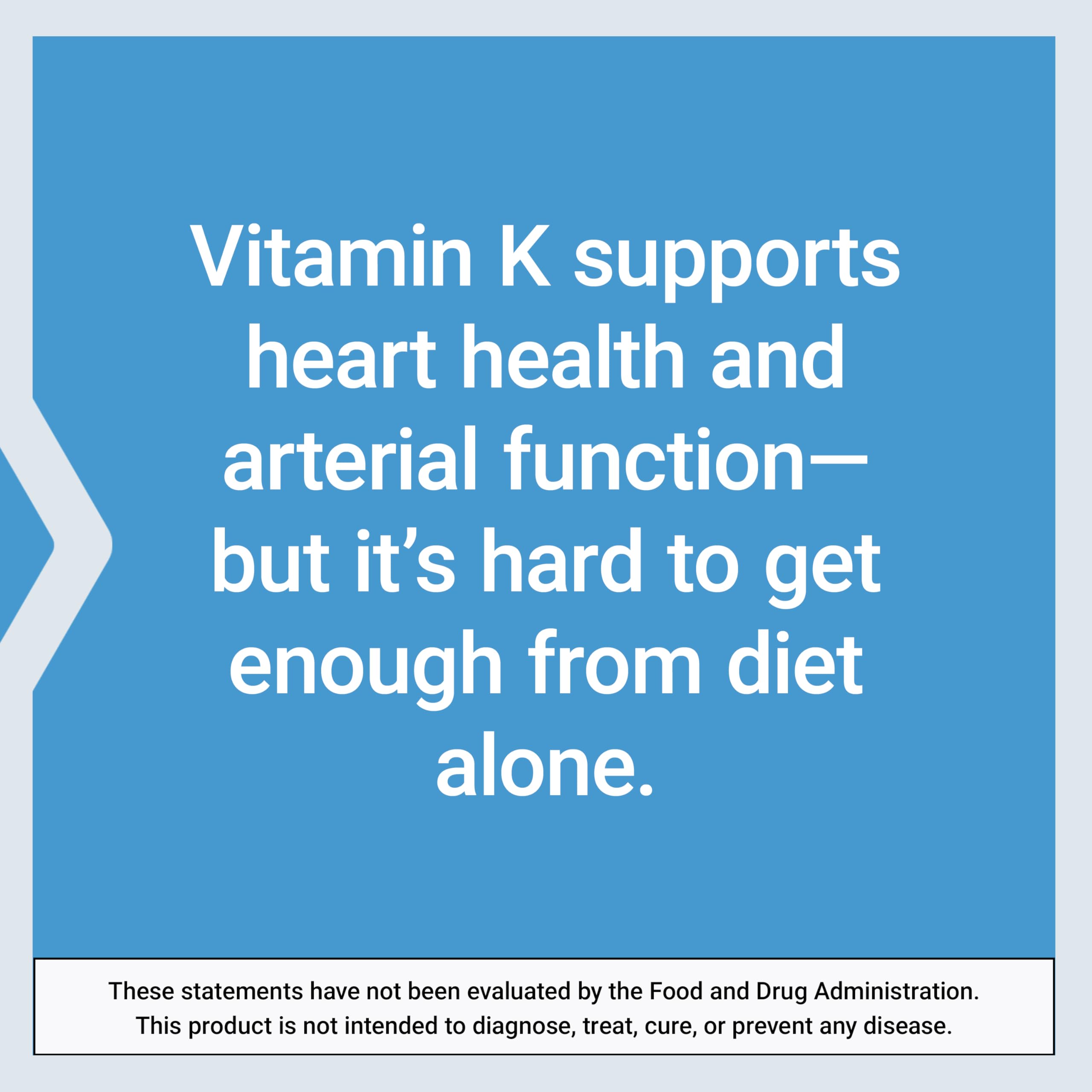 Life Extension Super K Vitamin K Supplement for Heart Health

