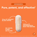 Physician's Choice Ashwagandha Root Powder with Black Pepper

