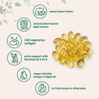 Micro Ingredients Vegan Omega-3 Algae Oil Supplement

