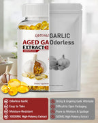 Odorless Aged Garlic Extract Softgels - Heart & Immune

