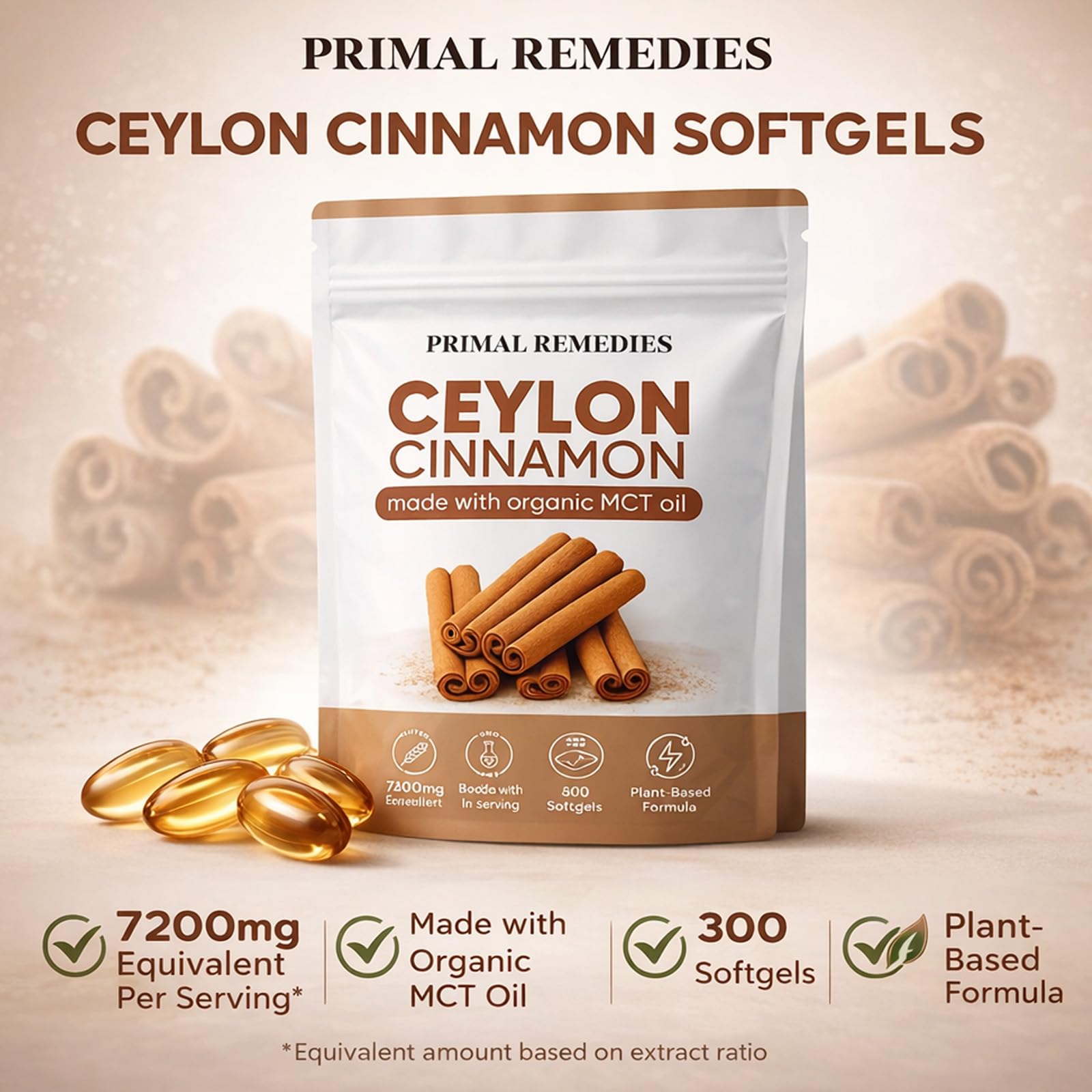 Primal Remedies Ceylon Cinnamon Capsules – Plant Based Wellness


