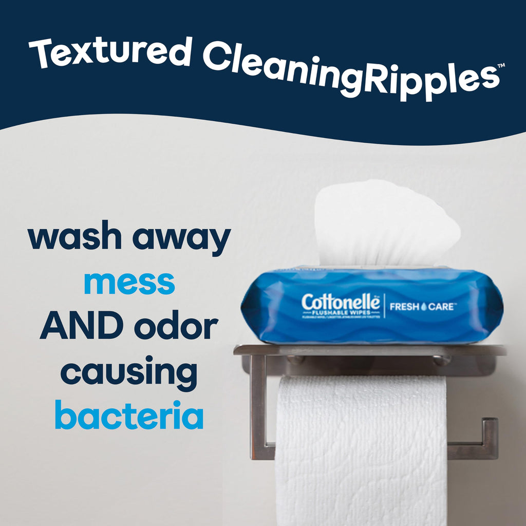Cottonelle Fresh Feel Flushable Wet Wipes

