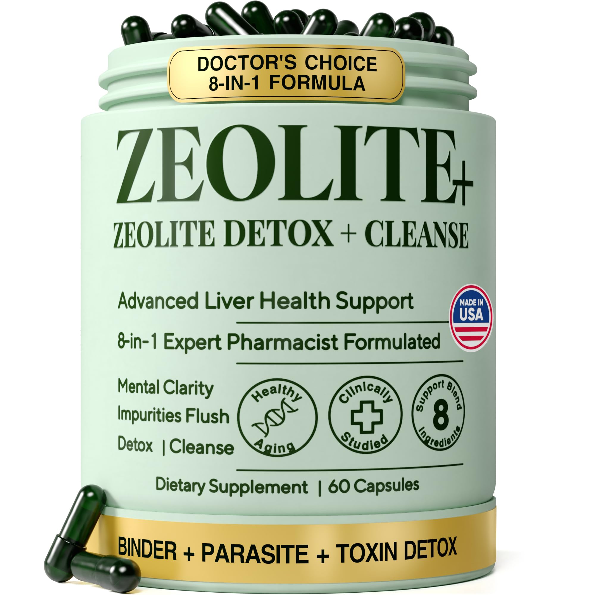 Zeolite Binder Detox for Parasite Cleanse | Zeolite+

