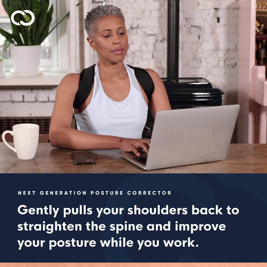 Copper Compression Posture Corrector Back Brace

