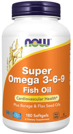 NOW Foods Super Omega 3-6-9 Softgels

