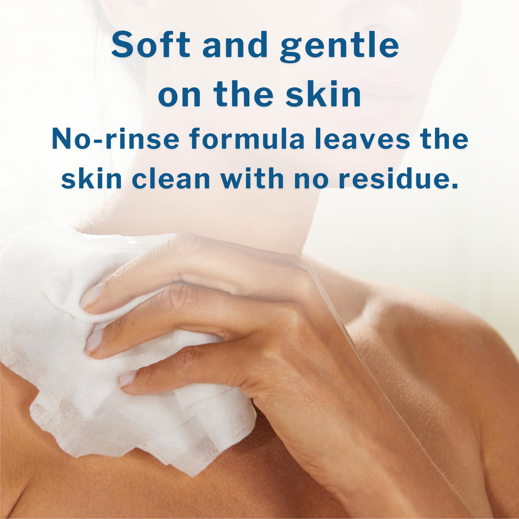 McKesson Washcloth Wipes for Adults No-Rinse Snap Lid

