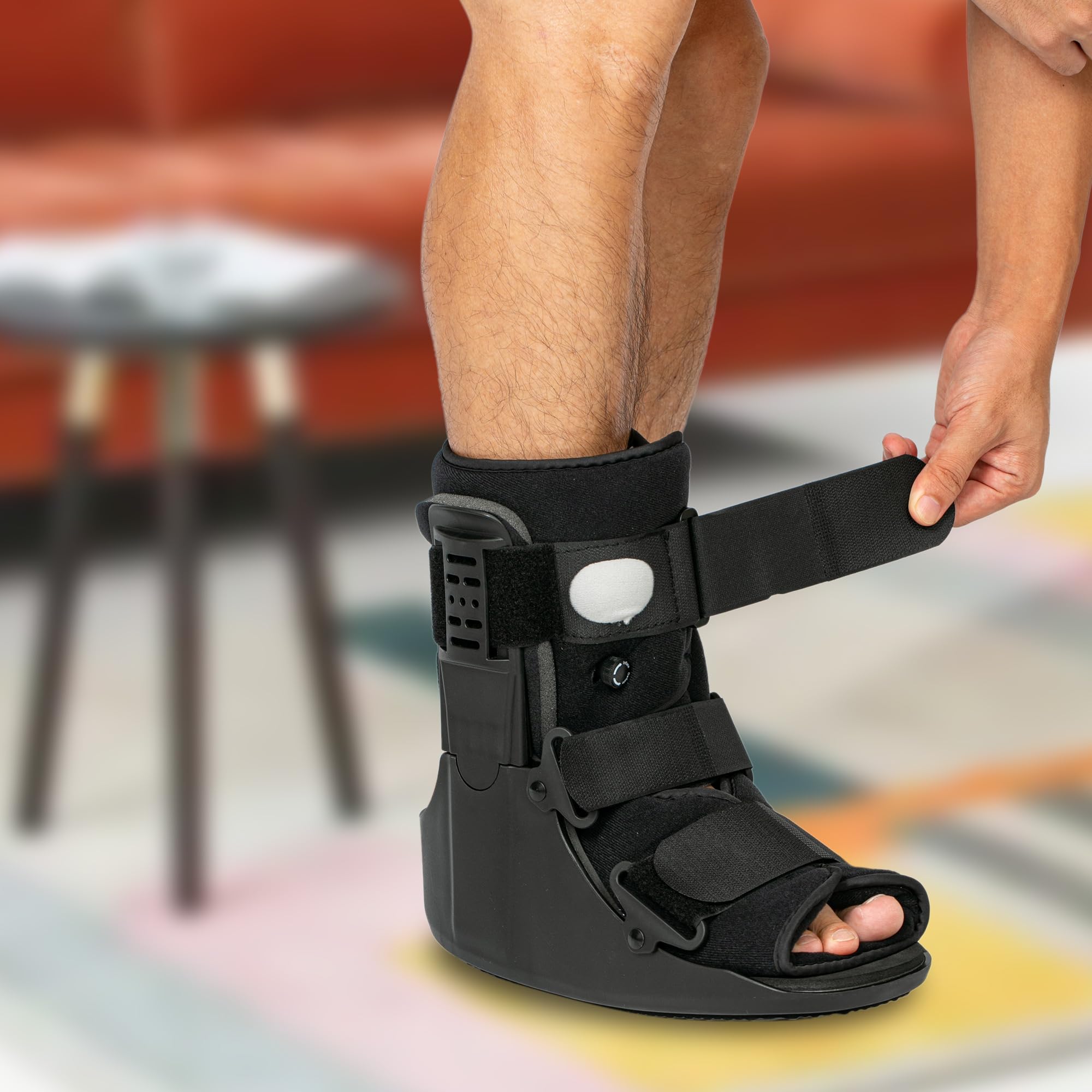 Jewlri Air Walking Boot Ambidextrous Ankle Support

