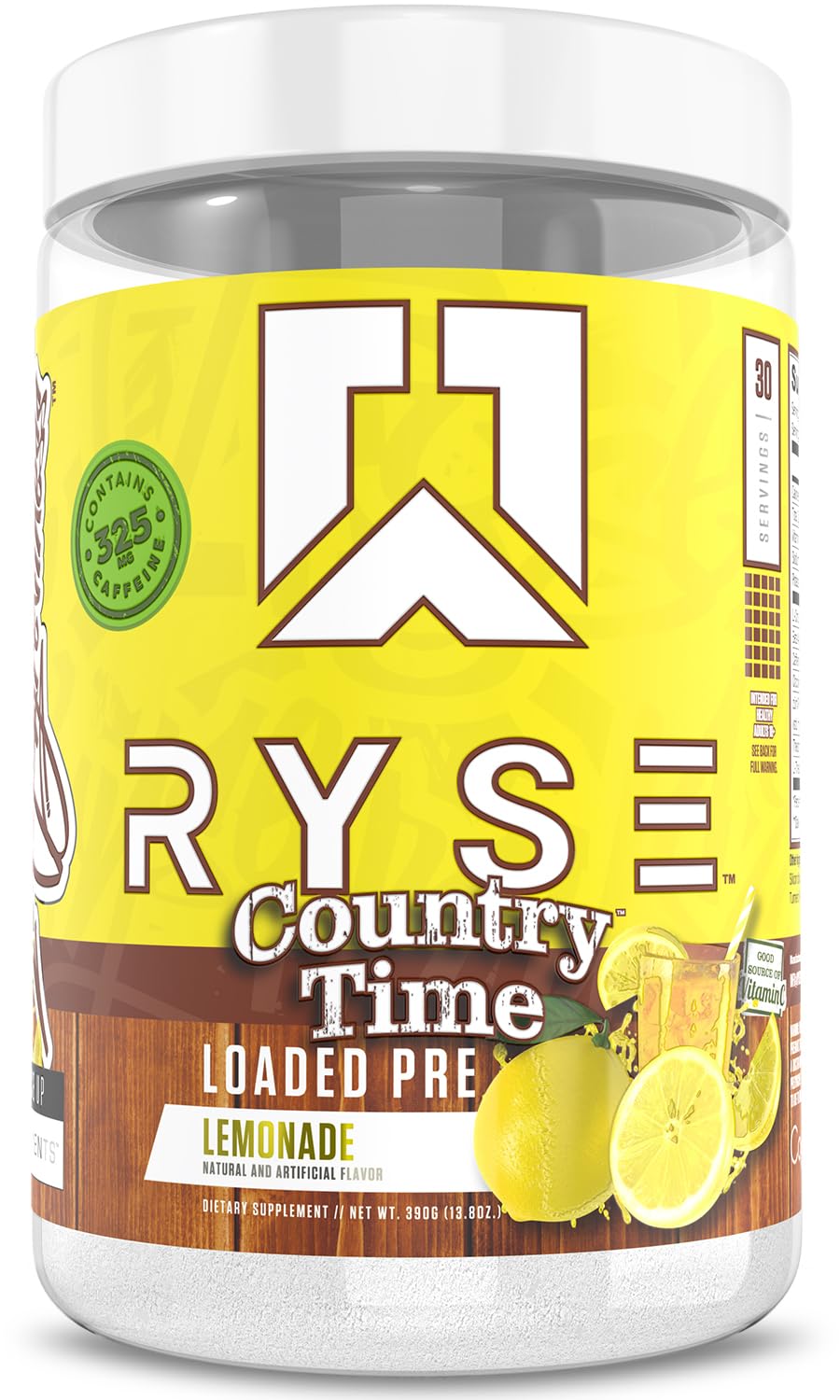 RYSE Loaded Pre Workout Powder - Caffeine, Citrulline & Beta-Alanine