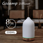 Gooamp Ceramic Essential Oil Diffuser Ultrasonic Humidifier

