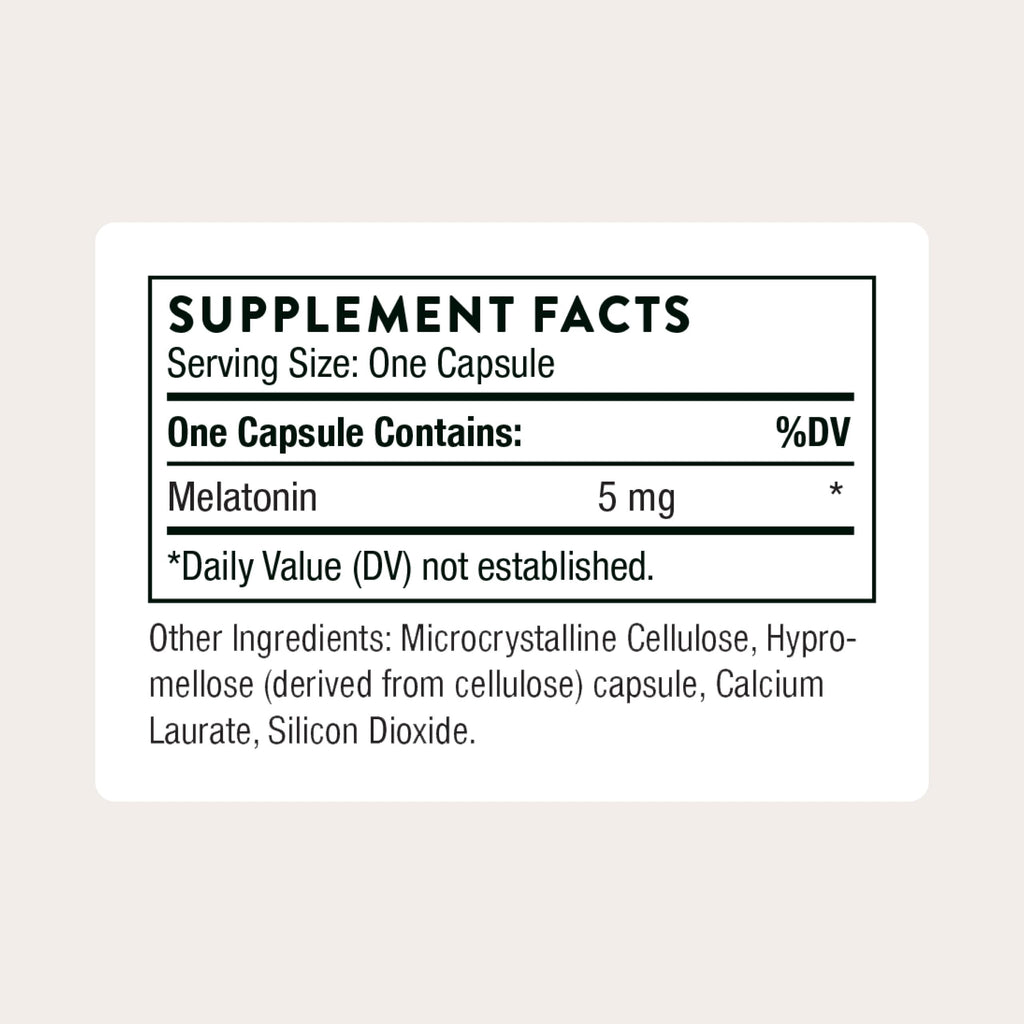 Thorne Melaton-5 Melatonin for Sleep & Circadian Rhythm

