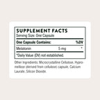 Thorne Melaton-5 Melatonin for Sleep & Circadian Rhythm

