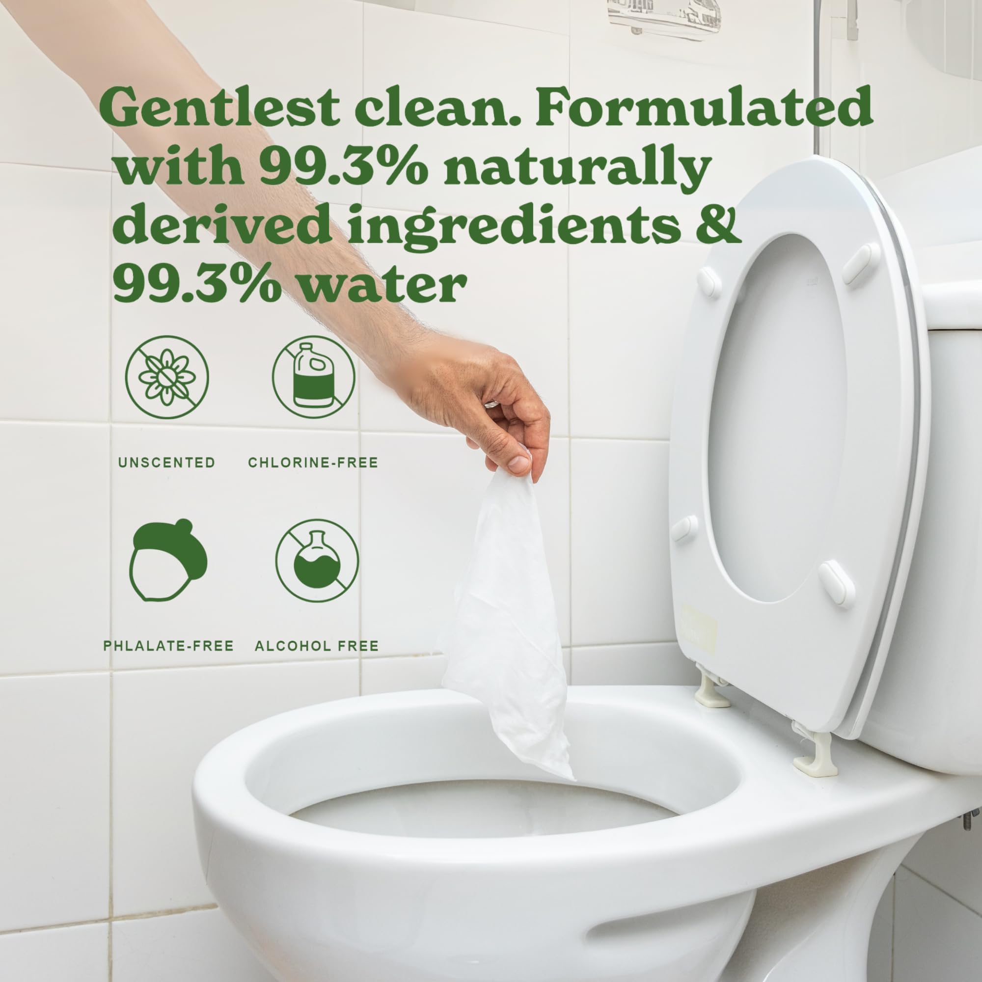 Caboo Bamboo Flushable Wipes | Septic Safe & Biodegradable

