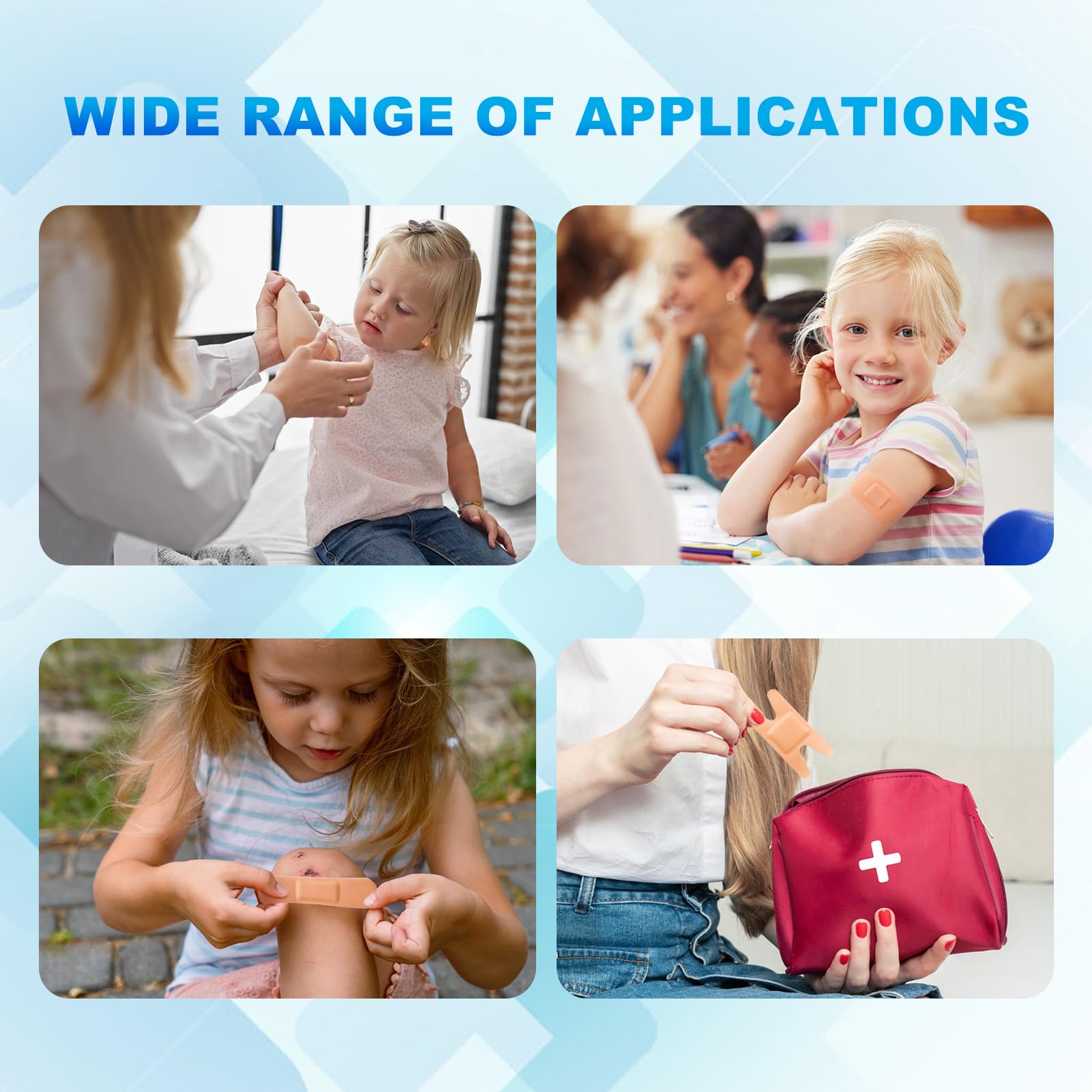 Bandages Variety Pack Assorted Adhesive Bandages

