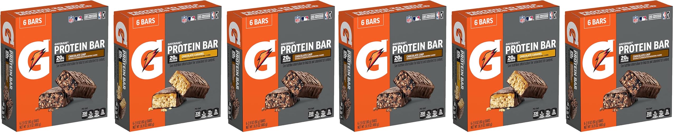 Gatorade Whey Protein Bars Assorted