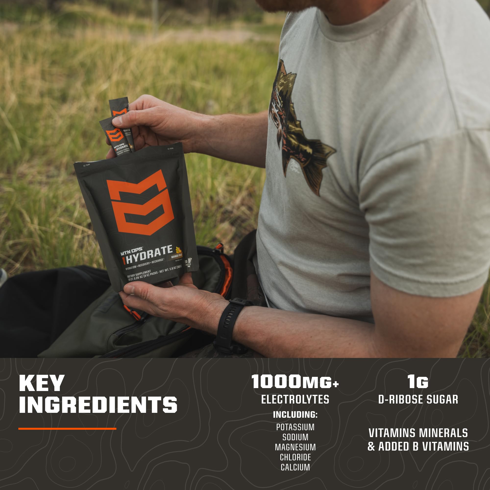 MTN OPS Hydrate Electrolyte Powder for Hydration

