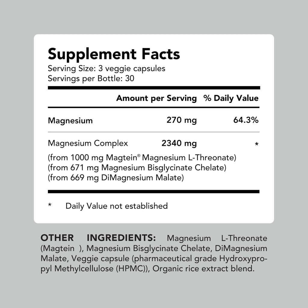AMANDEAN Magtein Magnesium Complex for Brain Health

