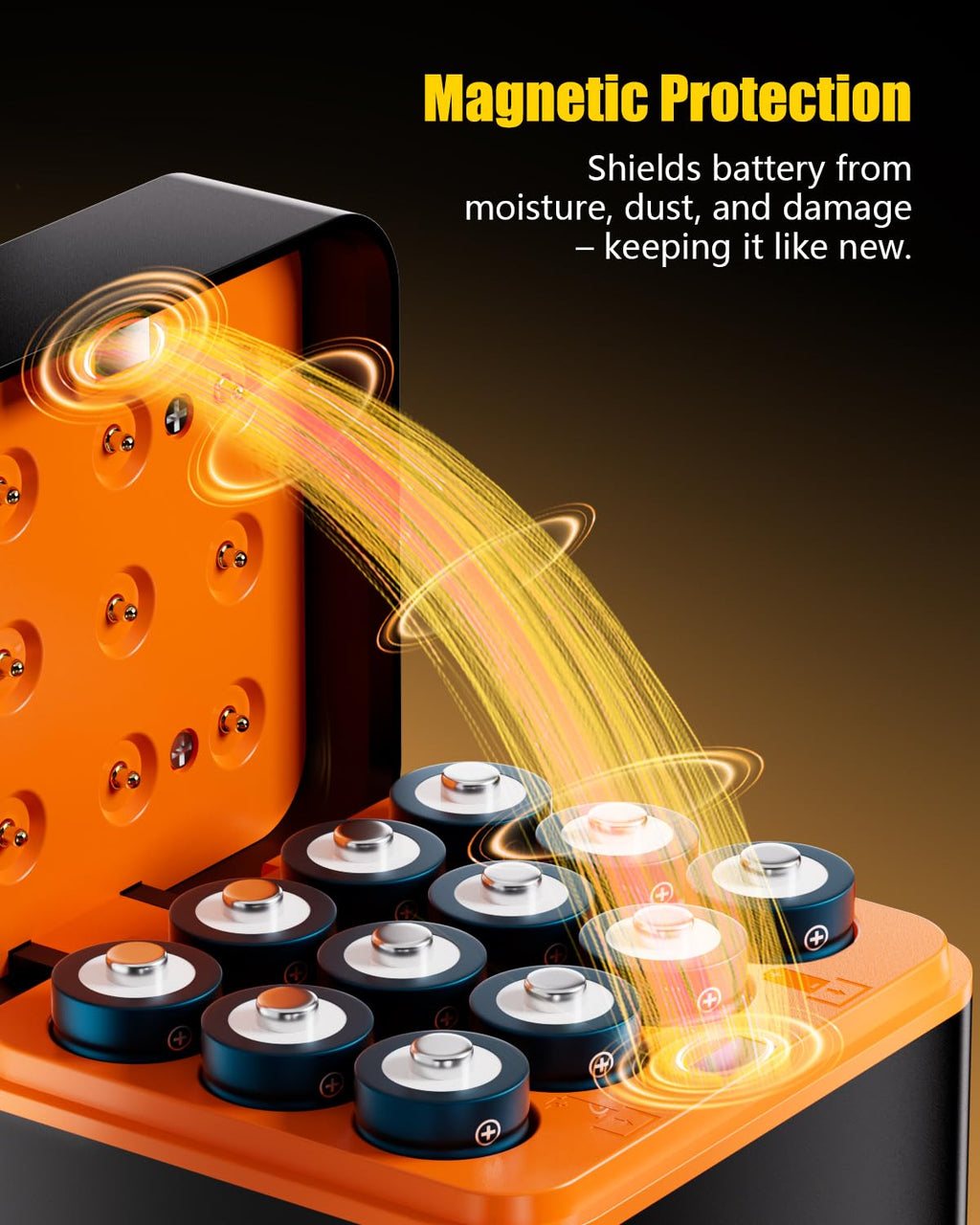 RayHom AA Battery Charger Kit with Rechargeable Batteries


