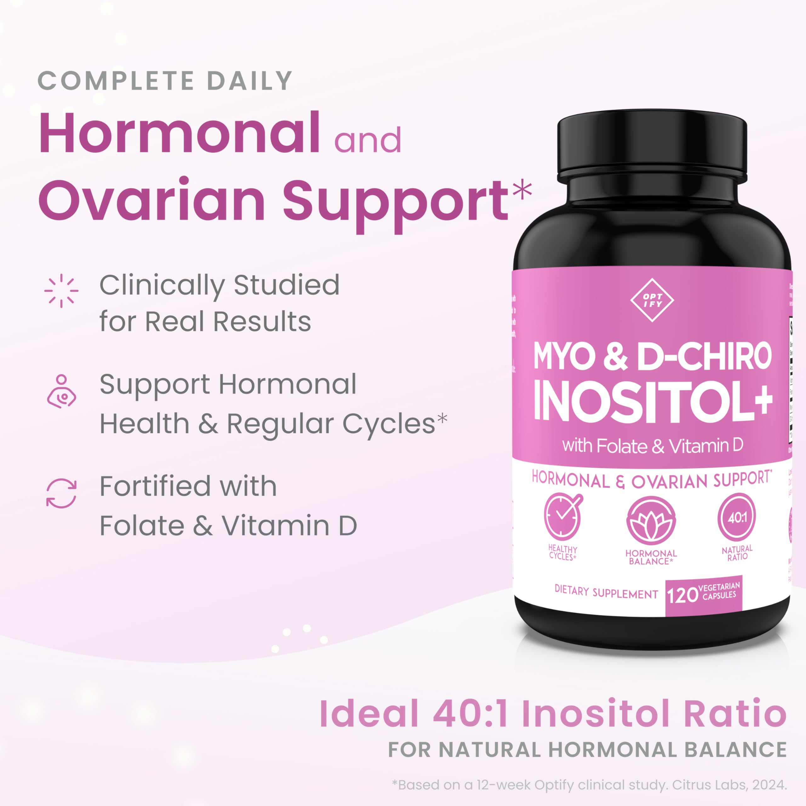 Optify Myo-Inositol & D-Chiro Inositol for Women

