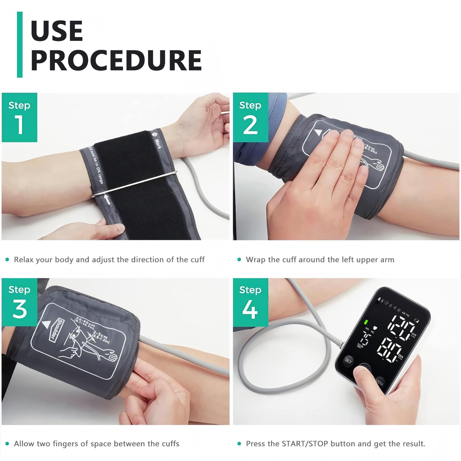 Oklar Blood Pressure Monitor for Home Use

