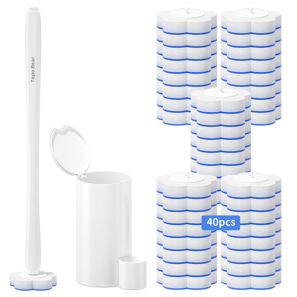 Topo Bear Toilet Cleaning System with Holder

